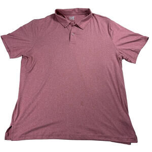 32 Degrees Cool Polo Shirt Mens XXL Maroon Performance Golf Active Top Stretch X